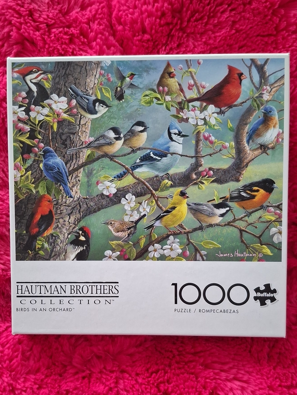 Birds in an Orchard 1000-Piece Jigsaw Puzzle - Hautman Brothers